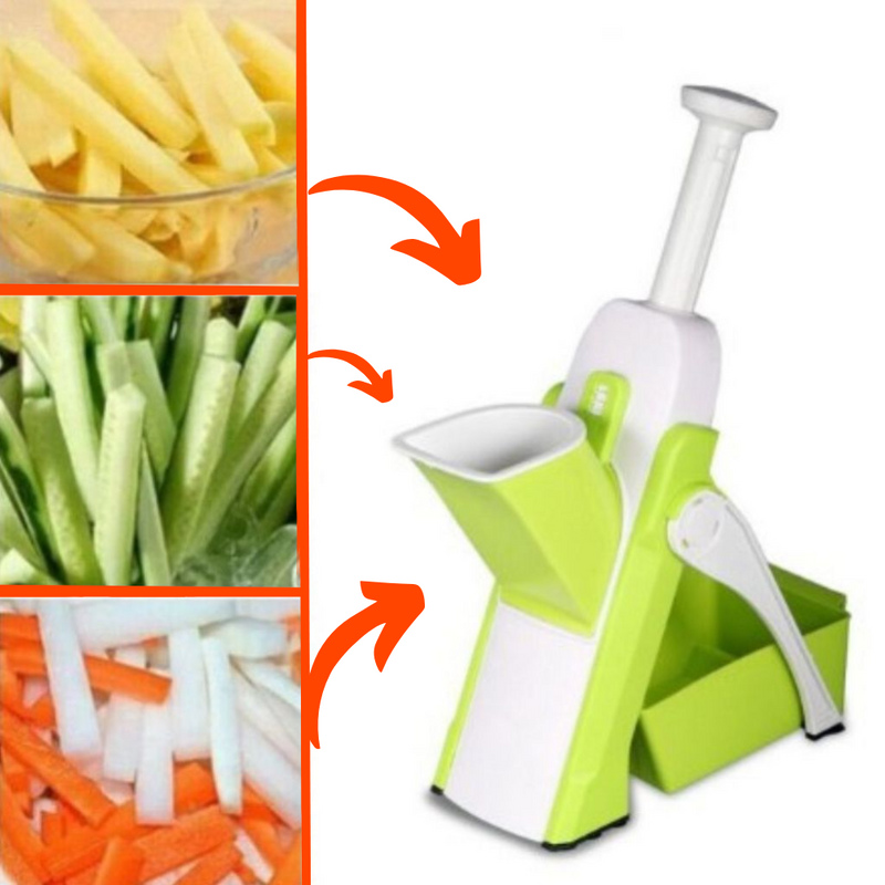 Ralador Fatiador Cortador De Legumes Verduras Frutas Multifuncional REFORÇADO