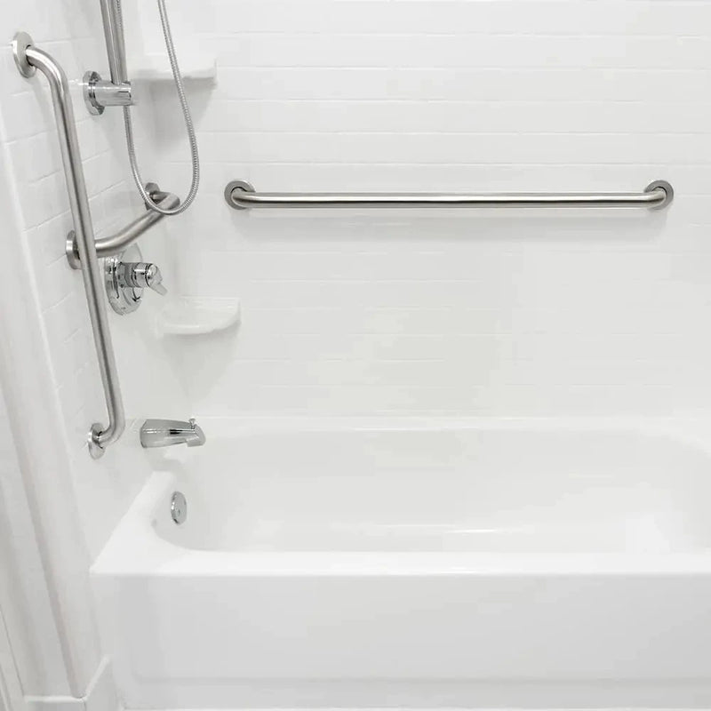 Barras de Apoio para Banheiro 80cm Inox – Segurança para Idosos, Vaso Sanitário e Corredores - Kit 2 ou 4